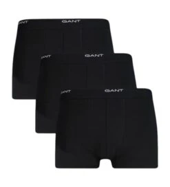 GANT 3 Pack Core Boxer Trunks Black