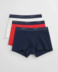 GANT 3 Pack Core Boxer Trunks Multicolour -Casa Moda Store gant 3 pack core boxer trunks multicolour northern ireland belfast lisburn 523