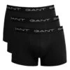 GANT Men's 3 Pack Boxer Trunks Cotton Stretch Black -Casa Moda Store gant mens 3 pack boxer trunks cotton stretch black northern ireland belfast lisburn 771