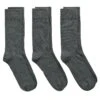 GANT Mens 3 Pack Cotton Socks Grey Melange -Casa Moda Store gant mens 3 pack cotton socks grey melange northern ireland belfast lisburn 760