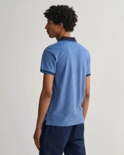 GANT Mens 4 Color Pique Polo Shirt Day Blue -Casa Moda Store gant mens 4 color pique polo shirt day blue northern ireland belfast lisburn 467