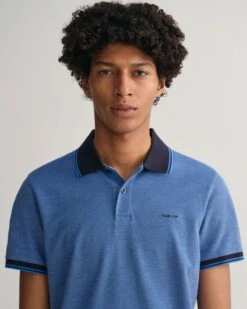 GANT Mens 4 Color Pique Polo Shirt Day Blue -Casa Moda Store gant mens 4 color pique polo shirt day blue northern ireland belfast lisburn 944