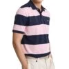 GANT Mens Block Stripe Polo Shirt California Pink -Casa Moda Store gant mens block stripe polo shirt california pink northern ireland belfast lisburn 240