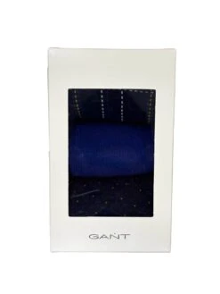 GANT Mens Check Socks 3 Pack Gift Box Evening Blue -Casa Moda Store gant mens check socks 3 pack gift box evening blue northern ireland belfast lisburn 831