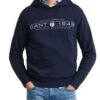 GANT Mens Graphic Hoodie Evening Blue -Casa Moda Store gant mens graphic hoodie evening blue northern ireland belfast lisburn 627