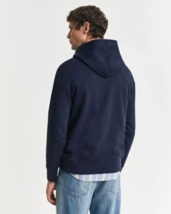 GANT Mens Graphic Hoodie Evening Blue -Casa Moda Store gant mens graphic hoodie evening blue northern ireland belfast lisburn 737