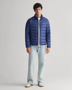 GANT Mens Light Down Puffer Jacket Sailor Blue -Casa Moda Store gant mens light down puffer jacket sailor blue northern ireland belfast lisburn 793