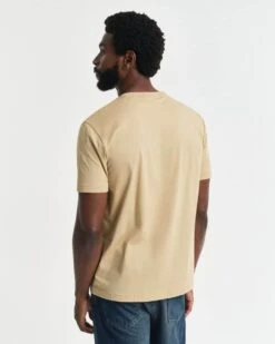 GANT Mens Printed Graphic T-Shirt Oak Beige -Casa Moda Store gant mens printed graphic t shirt oak beige northern ireland belfast lisburn 623