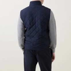 GANT Mens Quilted Windcheater Vest Gilet Evening Blue -Casa Moda Store gant mens quilted windcheater vest gilet evening blue northern ireland belfast lisburn 237