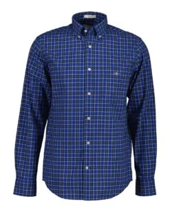GANT Mens Regular Classic Poplin Check Shirt College Blue -Casa Moda Store gant mens regular classic poplin check shirt college blue northern ireland belfast lisburn 611