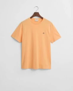GANT Mens Regular Fit Shield T-Shirt Peachy Orange -Casa Moda Store gant mens regular fit shield t shirt peachy orange northern ireland belfast lisburn 955