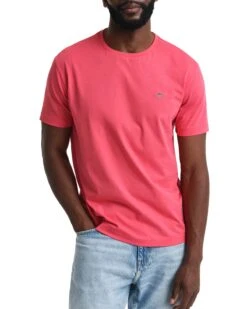 GANT Mens Regular Fit Shield T-Shirt Watermelon Red