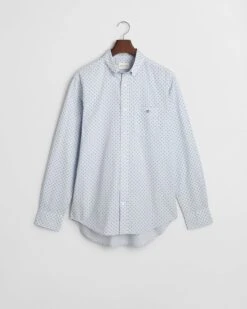 GANT Mens Regular Micro Print Shirt Light Blue -Casa Moda Store gant mens regular micro print shirt light blue northern ireland belfast lisburn 483