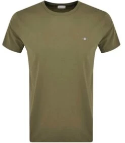 GANT Men's Regular Sheild T-Shirt Juniper Green -Casa Moda Store gant mens regular sheild t shirt juniper green northern ireland belfast lisburn 498