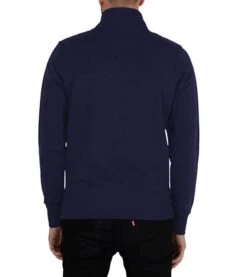 GANT Mens Regular Shield Half Zip Sweatshirt Evening Blue -Casa Moda Store gant mens regular shield half zip sweatshirt evening blue northern ireland belfast lisburn 234