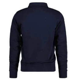 GANT Mens Regular Shield Half Zip Sweatshirt Evening Blue -Casa Moda Store gant mens regular shield half zip sweatshirt evening blue northern ireland belfast lisburn 633