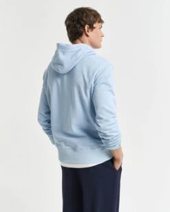 GANT Mens Regular Shield Hoodie Fresh Blue -Casa Moda Store gant mens regular shield hoodie fresh blue northern ireland belfast lisburn 255