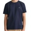 GANT Men's Regular Shield T-Shirt Evening Blue