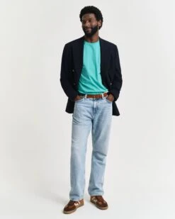 GANT Mens Regular Shield T-Shirt Tropical Blue -Casa Moda Store gant mens regular shield t shirt tropical blue northern ireland belfast lisburn 970