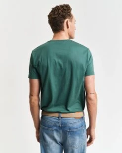 GANT Mens Regular Shield T-Shirt Woody Green -Casa Moda Store gant mens regular shield t shirt woody green northern ireland belfast lisburn 674