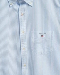 GANT Men's Shirt Regular Oxford Banker Light Blue -Casa Moda Store gant mens shirt regular oxford banker light blue northern ireland belfast lisburn 162