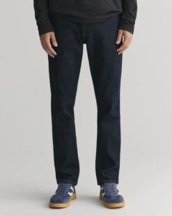 GANT Mens Slim Fit Jeans Dark Blue -Casa Moda Store gant mens slim fit jeans dark blue northern ireland belfast lisburn 545