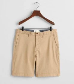 GANT Mens Slim Twill Shorts Dark Khaki -Casa Moda Store gant mens slim twill shorts dark khaki northern ireland belfast lisburn 663