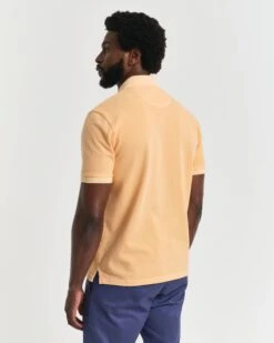GANT Mens Sunfaded Pique Polo Shirt Peachy Orange -Casa Moda Store gant mens sunfaded pique polo shirt peachy orange northern ireland belfast lisburn 391