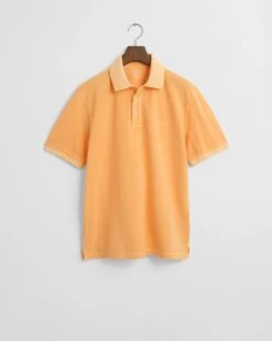 GANT Mens Sunfaded Pique Polo Shirt Peachy Orange -Casa Moda Store gant mens sunfaded pique polo shirt peachy orange northern ireland belfast lisburn 539