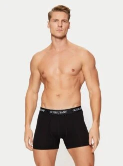 Guess Jeans Mens 2 Pack Boxer Briefs Black/Grey -Casa Moda Store guess jeans mens 2 pack boxer briefs black grey northern ireland belfast lisburn 479