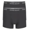 Guess Jeans Mens 2 Pack Boxer Briefs Black