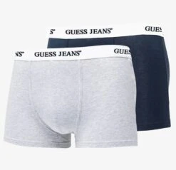 Guess Jeans Mens 2 Pack Boxer Briefs Navy/Grey -Casa Moda Store guess jeans mens 2 pack boxer briefs navy grey northern ireland belfast lisburn 867