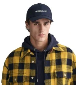 Guess Jeans Mens Embroidered Baseball Cap Navy -Casa Moda Store guess jeans mens embroidered baseball cap navy northern ireland belfast lisburn 342