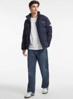 GUESS JEANS Regular Puffer Jacket Navy -Casa Moda Store guess jeans regular puffer jacket navy northern ireland belfast lisburn 153