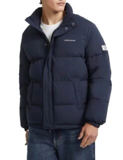 GUESS JEANS Regular Puffer Jacket Navy