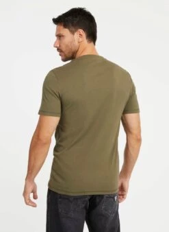 Guess Men's Aidy T-Shirt Olive -Casa Moda Store guess mens aidy t shirt olive northern ireland belfast lisburn 251