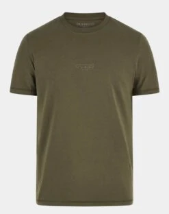 Guess Men's Aidy T-Shirt Olive -Casa Moda Store guess mens aidy t shirt olive northern ireland belfast lisburn 699