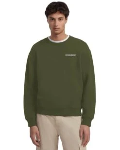 Guess Mens American Tradition Crew Neck Sweatshirt Olive -Casa Moda Store guess mens american tradition crew neck sweatshirt olive northern ireland belfast lisburn 445