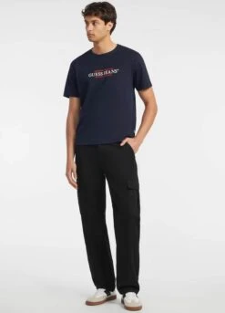 Guess Mens American Tradition T-Shirt Navy -Casa Moda Store guess mens american tradition t shirt navy northern ireland belfast lisburn 123