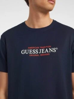 Guess Mens American Tradition T-Shirt Navy -Casa Moda Store guess mens american tradition t shirt navy northern ireland belfast lisburn 337
