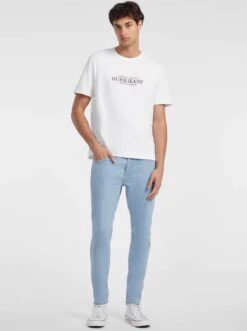 Guess Mens American Tradition T-Shirt White -Casa Moda Store guess mens american tradition t shirt white northern ireland belfast lisburn 413