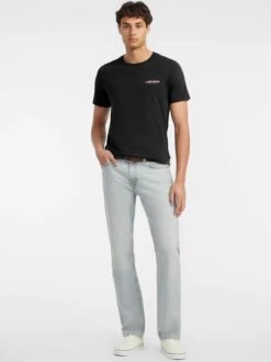 Guess Mens CN Slim American Tradition T-Shirt Black -Casa Moda Store guess mens cn slim american tradition t shirt black northern ireland belfast lisburn 637