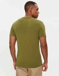 Guess Men's Crew Neck SS T-Shirt Stone Green -Casa Moda Store guess mens crew neck ss t shirt stone green northern ireland belfast lisburn 195