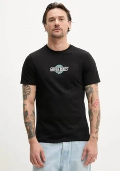 Guess Mens Embroidered Logo T-Shirt Black -Casa Moda Store guess mens embroidered logo t shirt black northern ireland belfast lisburn 453