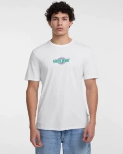 Guess Mens Embroidered Logo T-Shirt White -Casa Moda Store guess mens embroidered logo t shirt white northern ireland belfast lisburn 603