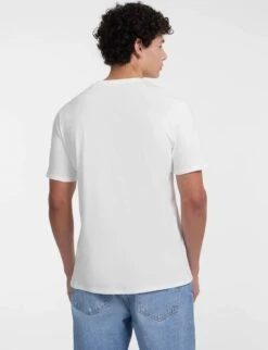 Guess Mens Embroidered Logo T-Shirt White -Casa Moda Store guess mens embroidered logo t shirt white northern ireland belfast lisburn 791