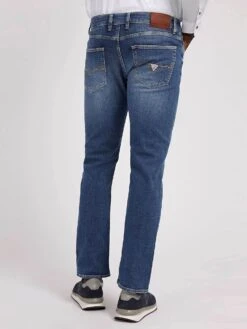 Guess Mens Jeans Angels Slim Fit Mid Wash Blue -Casa Moda Store guess mens jeans angels slim fit mid wash blue northern ireland belfast lisburn 937