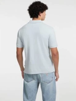 Guess Mens Logo Embroidered Polo Blue -Casa Moda Store guess mens logo embroidered polo blue northern ireland belfast lisburn 398