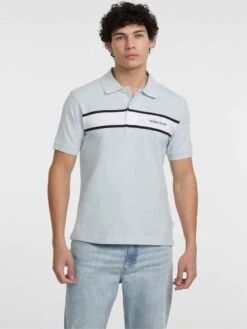 Guess Mens Logo Embroidered Polo Blue -Casa Moda Store guess mens logo embroidered polo blue northern ireland belfast lisburn 731