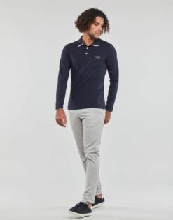 Guess Men's Oliver Long Sleeve Polo Smart Blue -Casa Moda Store guess mens oliver long sleeve polo smart blue northern ireland belfast lisburn 648